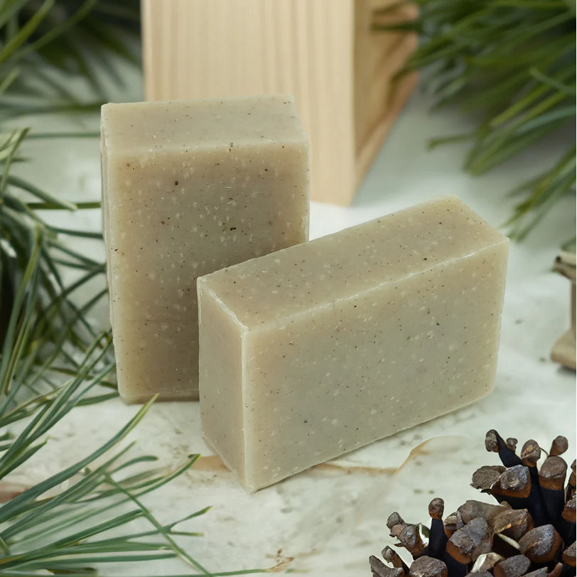 The Woodsman's Recompense Scottish Cedar Natural Soap Posh Brats