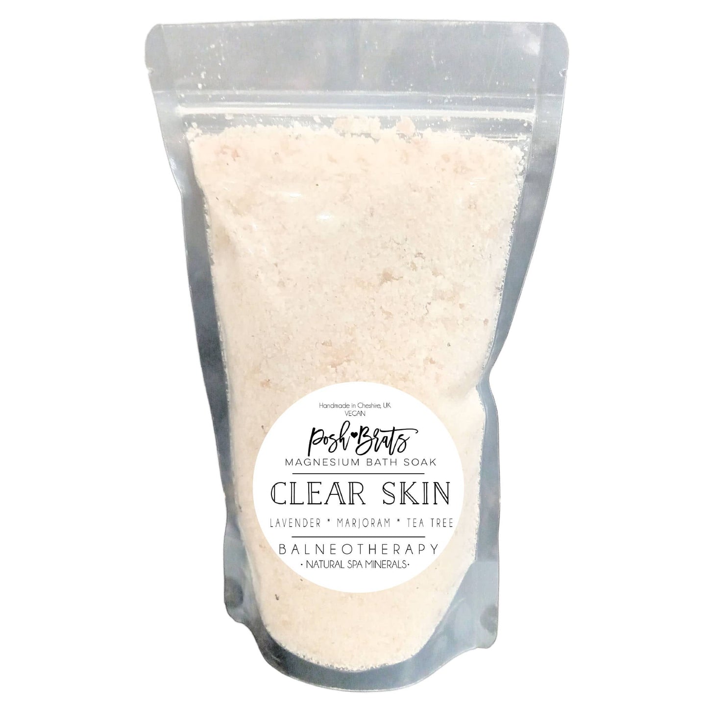 Clear Skin Magnesium Aromatherapy Bath Salt Sachet