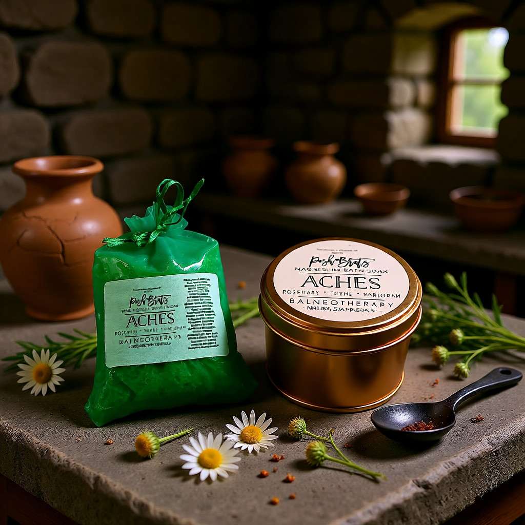 Aches Aromatherapy Bath Salt Posh Brats