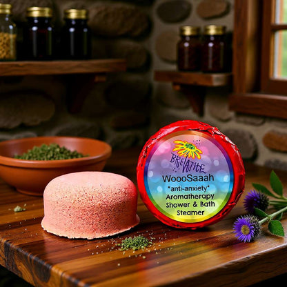 WooSaah Anti-Anxiety Aromatherapy Shower Steamer Posh Brats