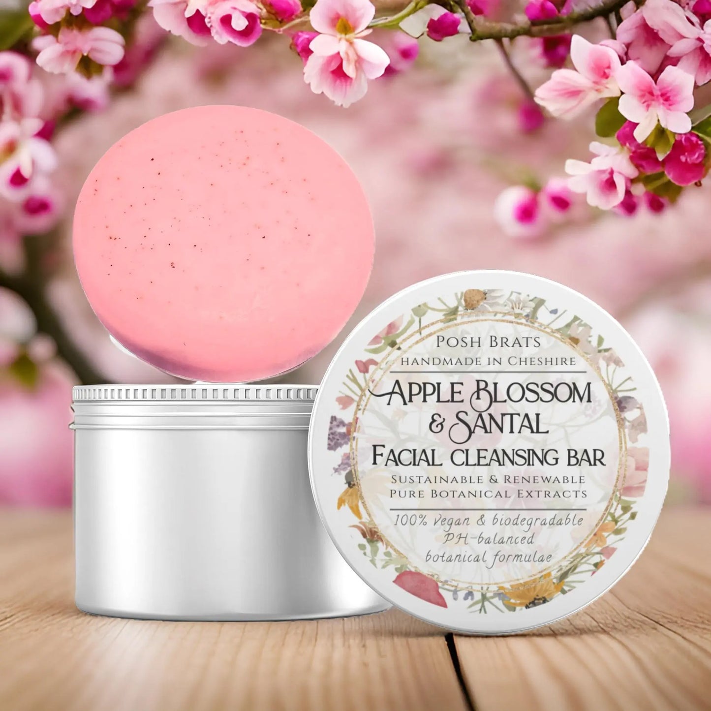 Apple Blossom + Santal Cleansing Bar