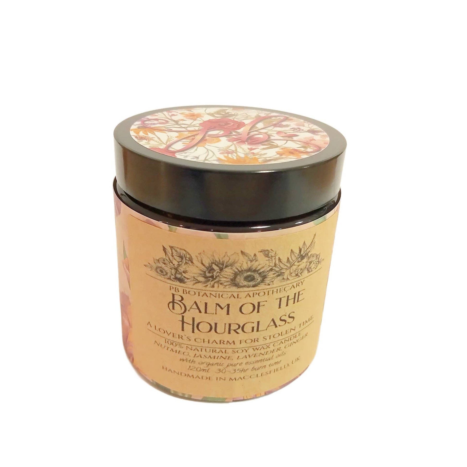 Balm of the Hourglass Aromatherapy Essential Oil Soy Candle Posh Brats