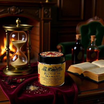 Balm of the Hourglass Aromatherapy Essential Oil Soy Candle Posh Brats