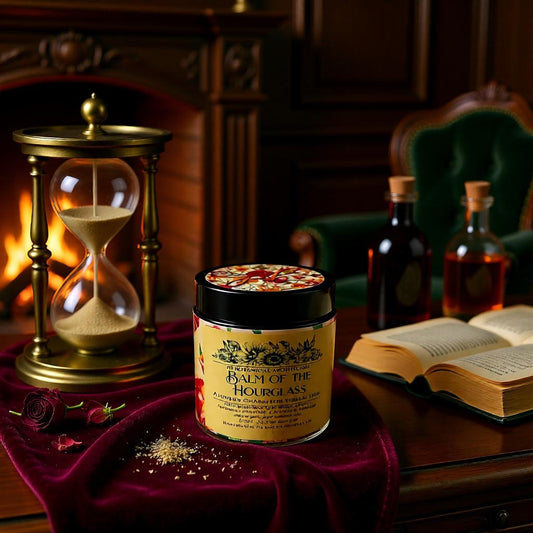 Balm of the Hourglass Aromatherapy Essential Oil Soy Candle Posh Brats