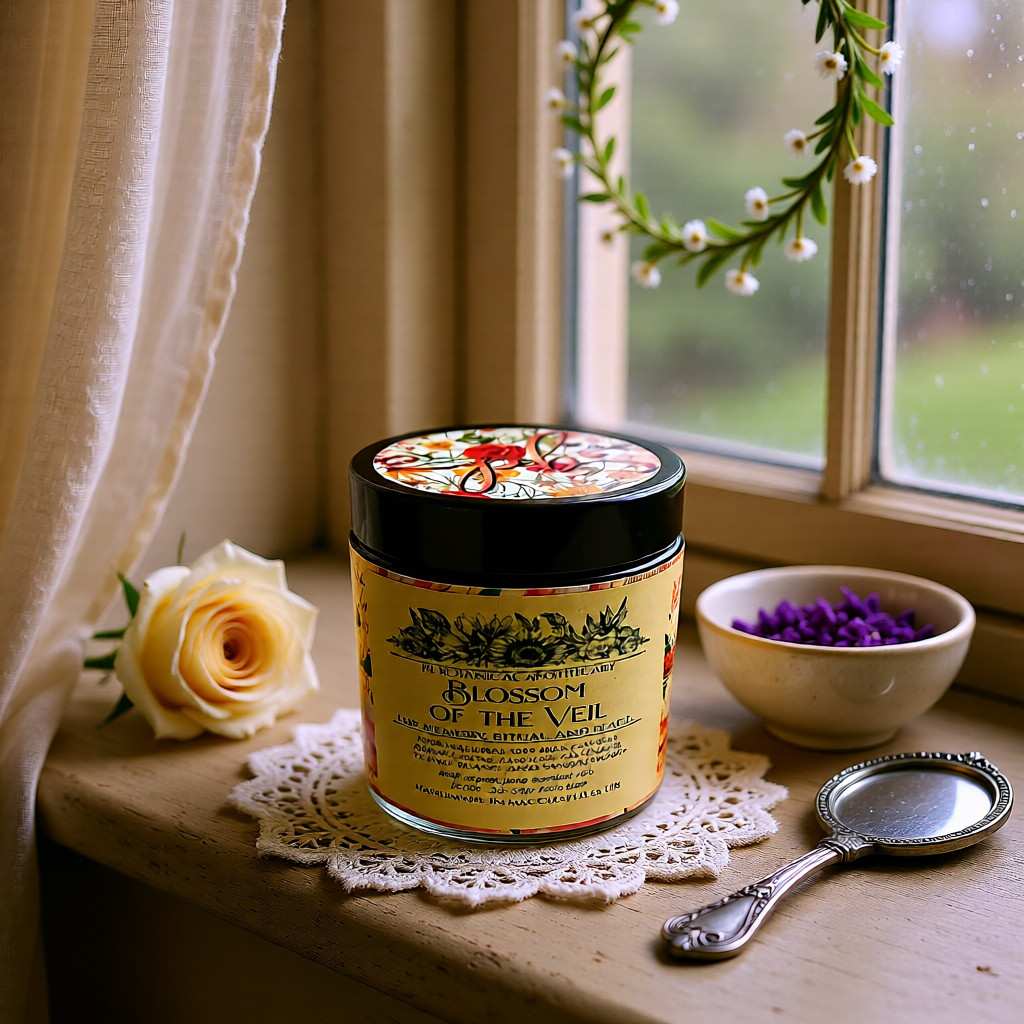 Blossom of the Veil Aromatherapy Essential Oil Soy Candle Posh Brats