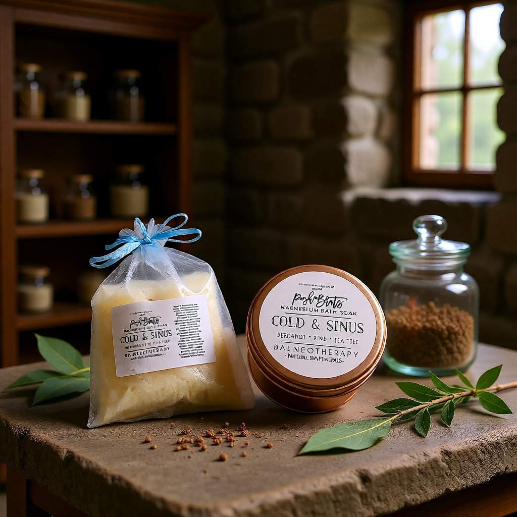 Cold Sinus Magnesium Bath Salt Posh Brats