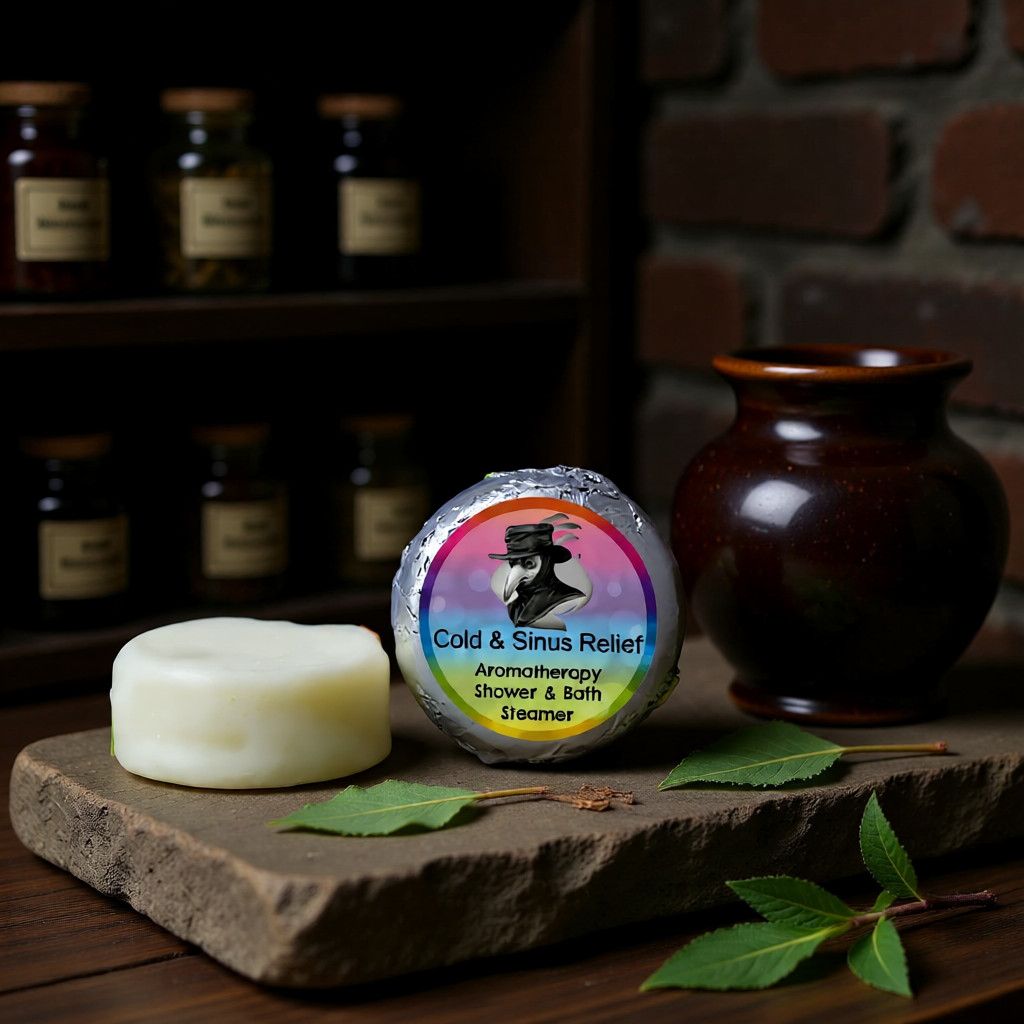 Cold Sinus Aromatherapy Shower Steamer Posh Brats