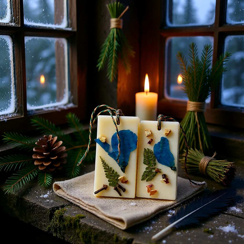 Greenwitch Winter Wax Potpourri Sachet Tag Posh Brats