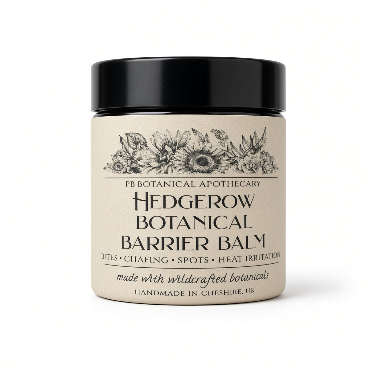 Hedgerow Botanical Barrier Balm – Zinc & Aloe Protective Skin Cream