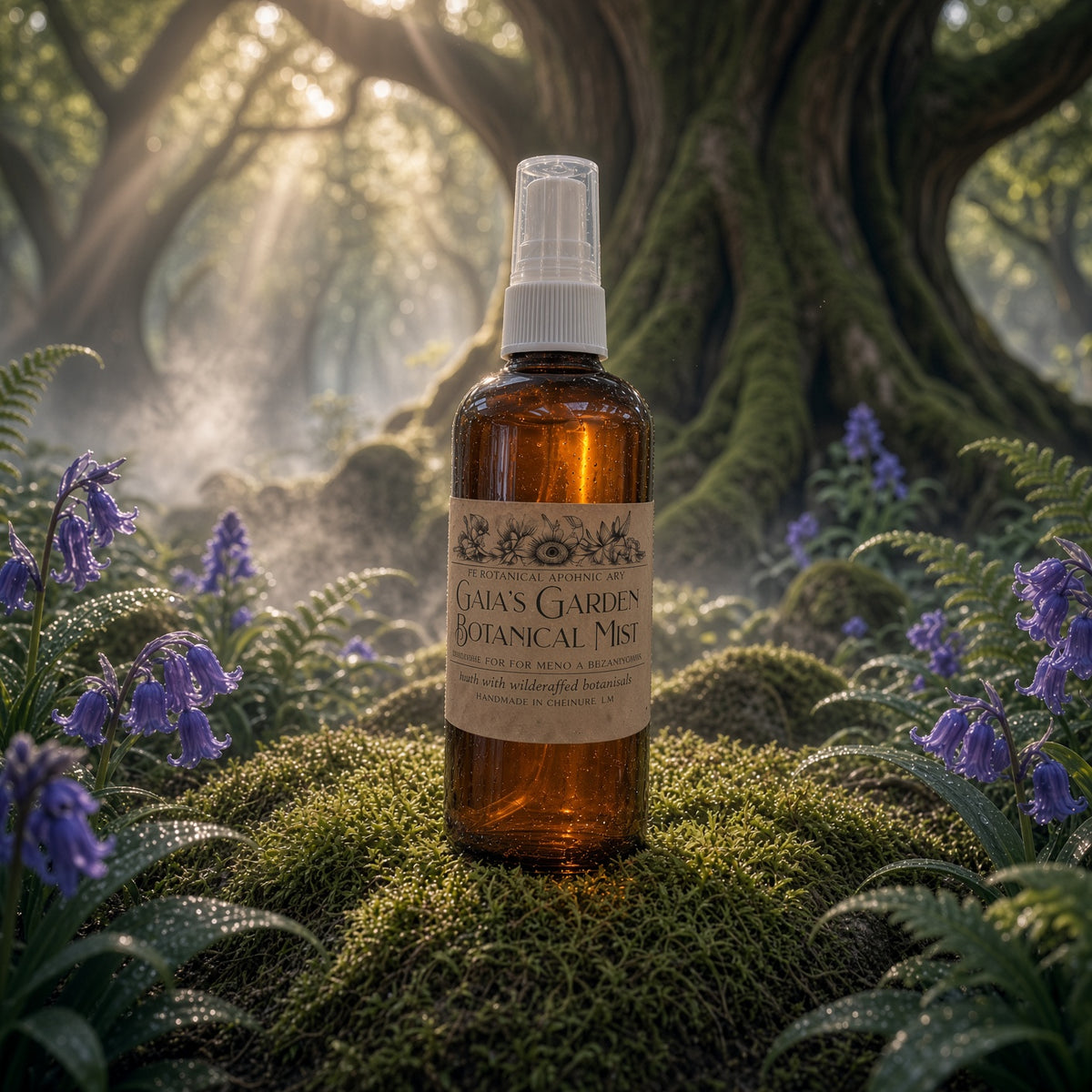 Gaia’s Garden Botanical Mist – Lavender, Geranium & Clary Sage Meno Body Mist