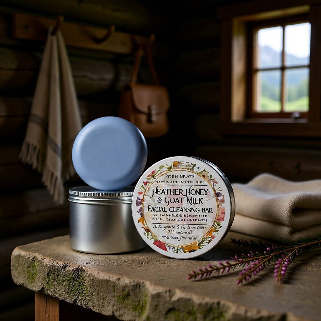 Heather Honey + Goat Milk Cleansing Bar Posh Brats