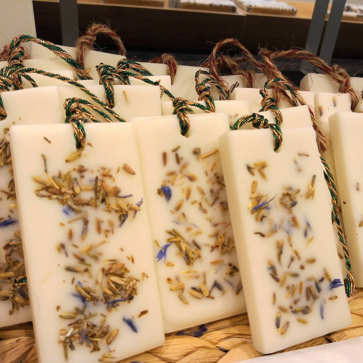 English Lavender Wax Potpourri Sachet Tag Posh Brats