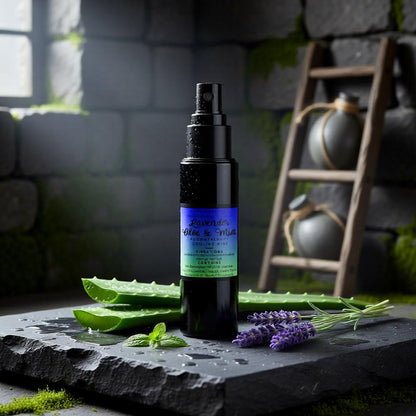 Lavender Aloe Mint Aromatherapy Cooling Mist Posh Brats