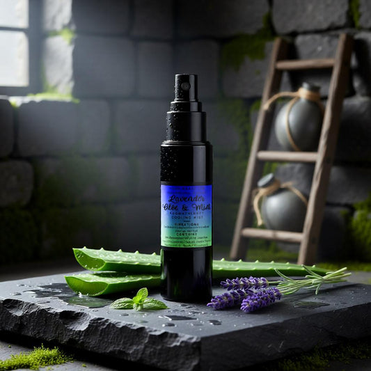 Lavender Aloe Mint Aromatherapy Cooling Mist Posh Brats