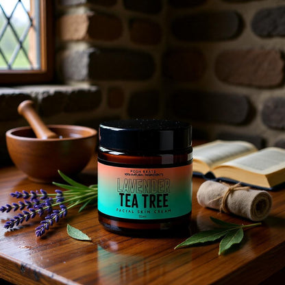 Lavender Tea Tree Clear Skin Cream Posh Brats