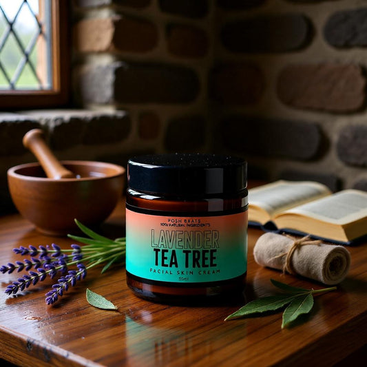 Lavender Tea Tree Clear Skin Cream Posh Brats