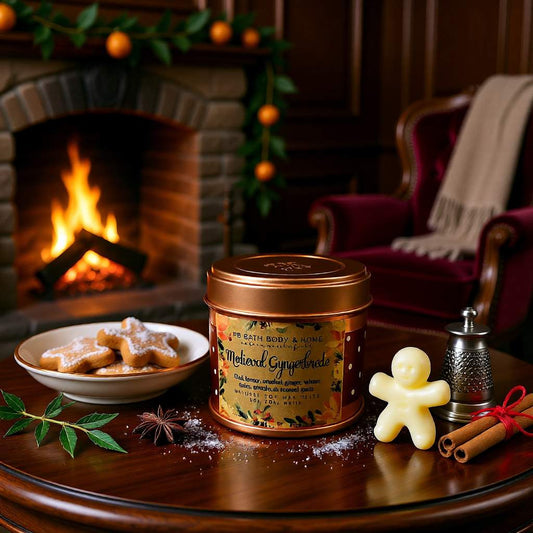 Medieval Gyngerbrede Soy Wax Melt Gift Tin Posh Brats