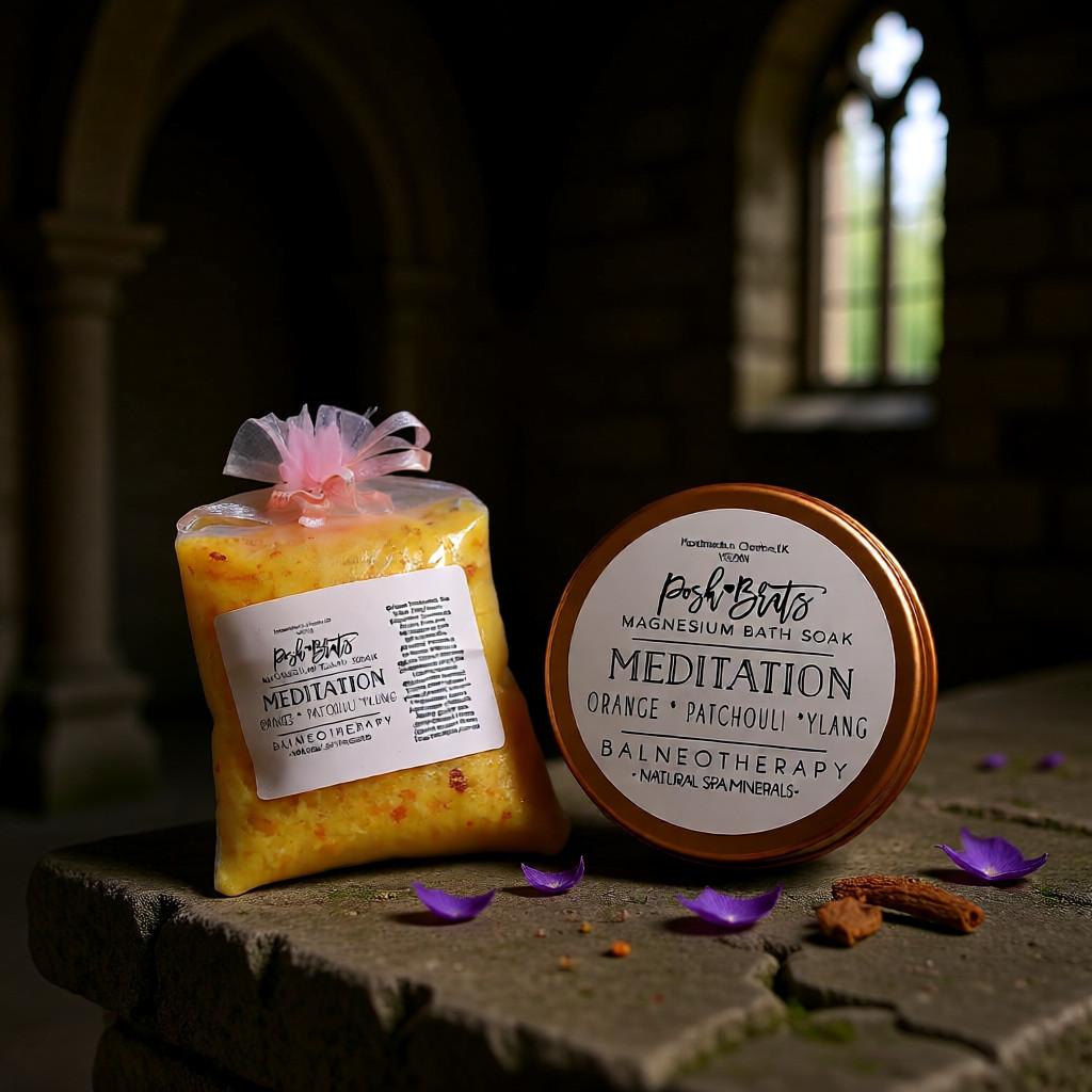 Meditation Aromatherapy Bath Salt Posh Brats
