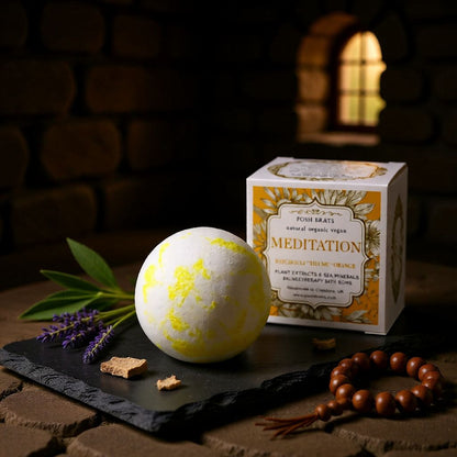 Meditation Aromatherapy Bath Bomb Posh Brats