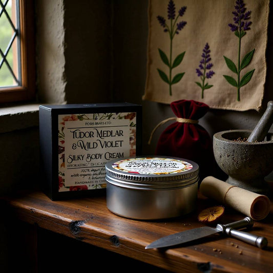 Tudor Medlar + Wild Violet Body Butter Posh Brats