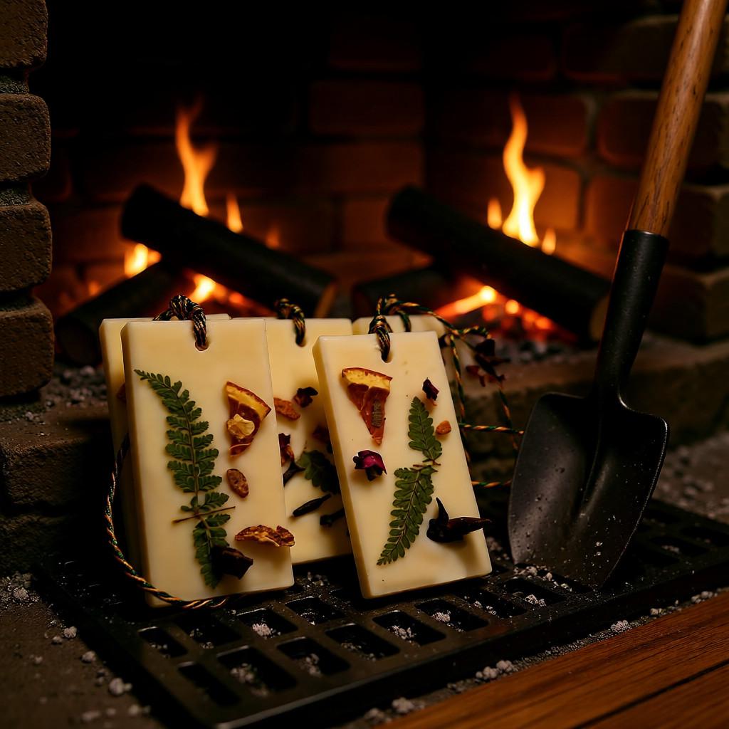 Midnight Hearth Wax Potpourri Sachet Tag Posh Brats