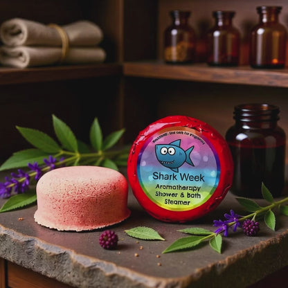Shark Week PMS Aromatherapy Shower Steamer
