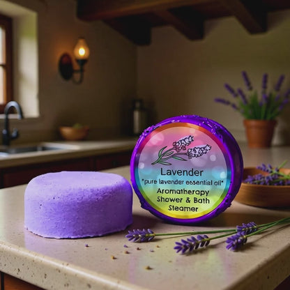 Lavender Aromatherapy Shower Steamer
