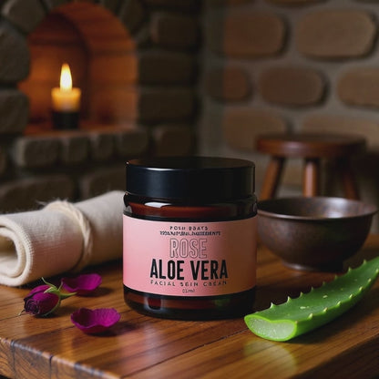 Rose Aloe Vera Skin Cream