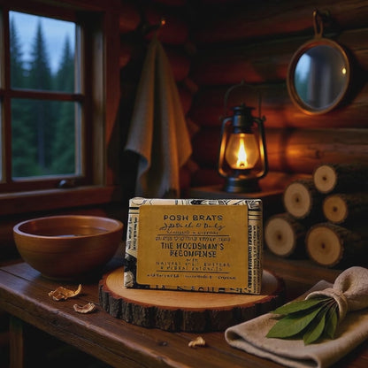 The Woodsman's Recompense Scottish Cedar Natural Soap