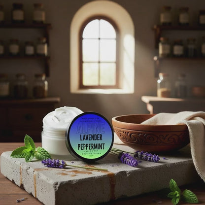 Alpine Lavender Peppermint Leg + Foot Cream