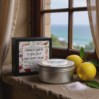 Amalfi Lemon Sea Salt Silky Body Cream