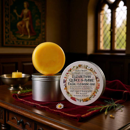 Elizabethan Quince + Ambre Cleansing Bar Posh Brats