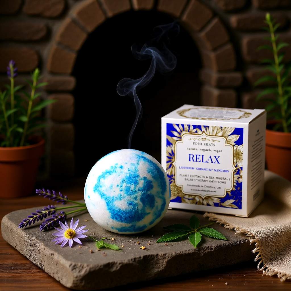 Relax Aromatherapy Bath Bomb Posh Brats
