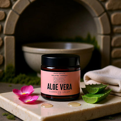 Rose Aloe Vera Cleansing Cold Cream Posh Brats