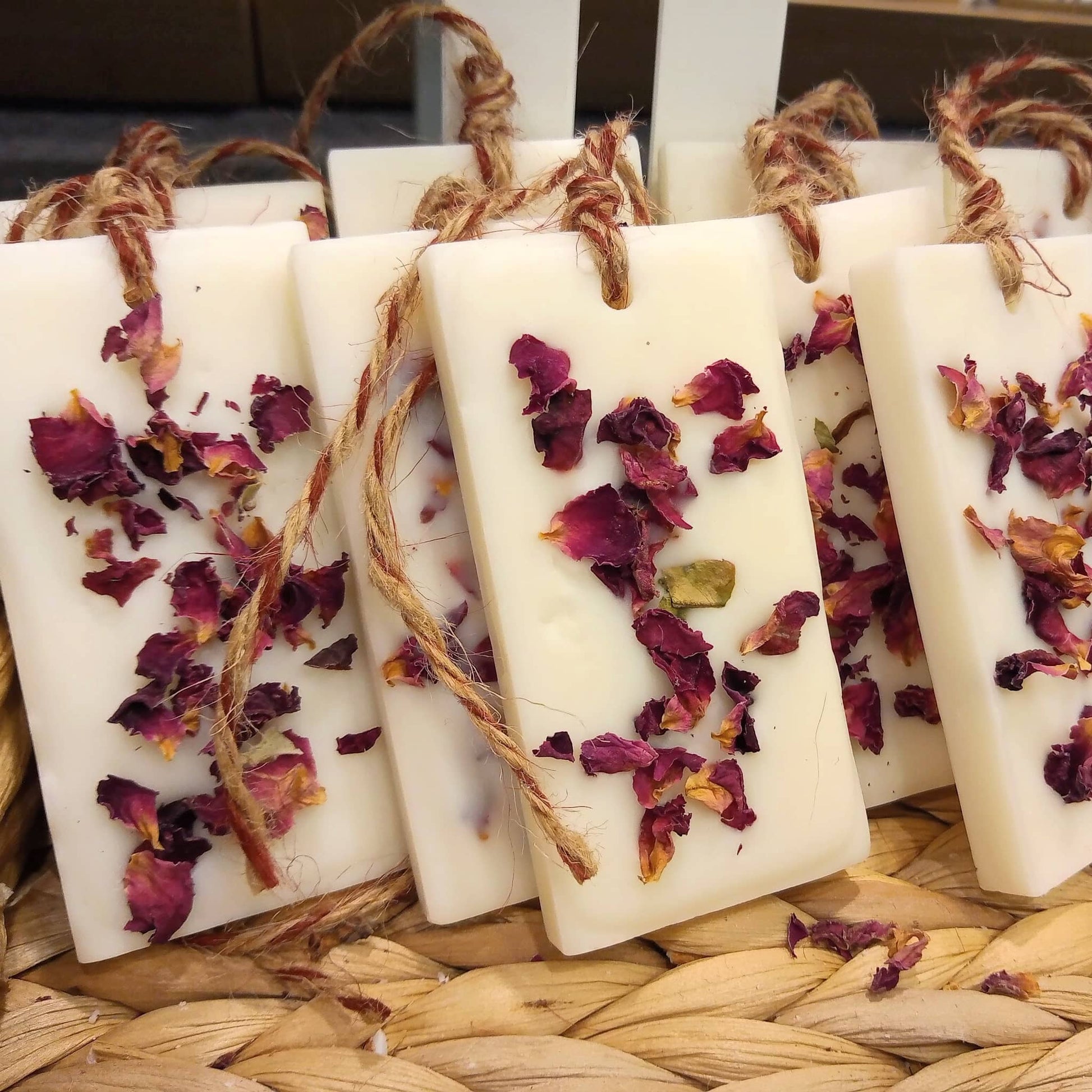 Rose Evermore Wax Potpourri Sachet Tag Posh Brats