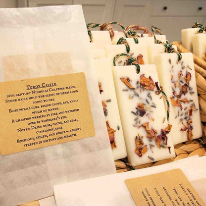 Tudor Castle Wax Potpourri Sachet Tag Posh Brats