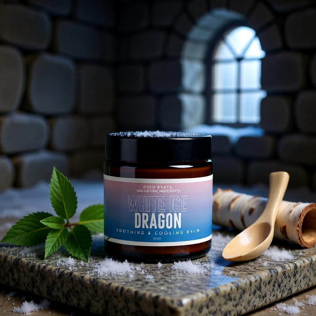 White Dragon Ice Cooling Balm Posh Brats