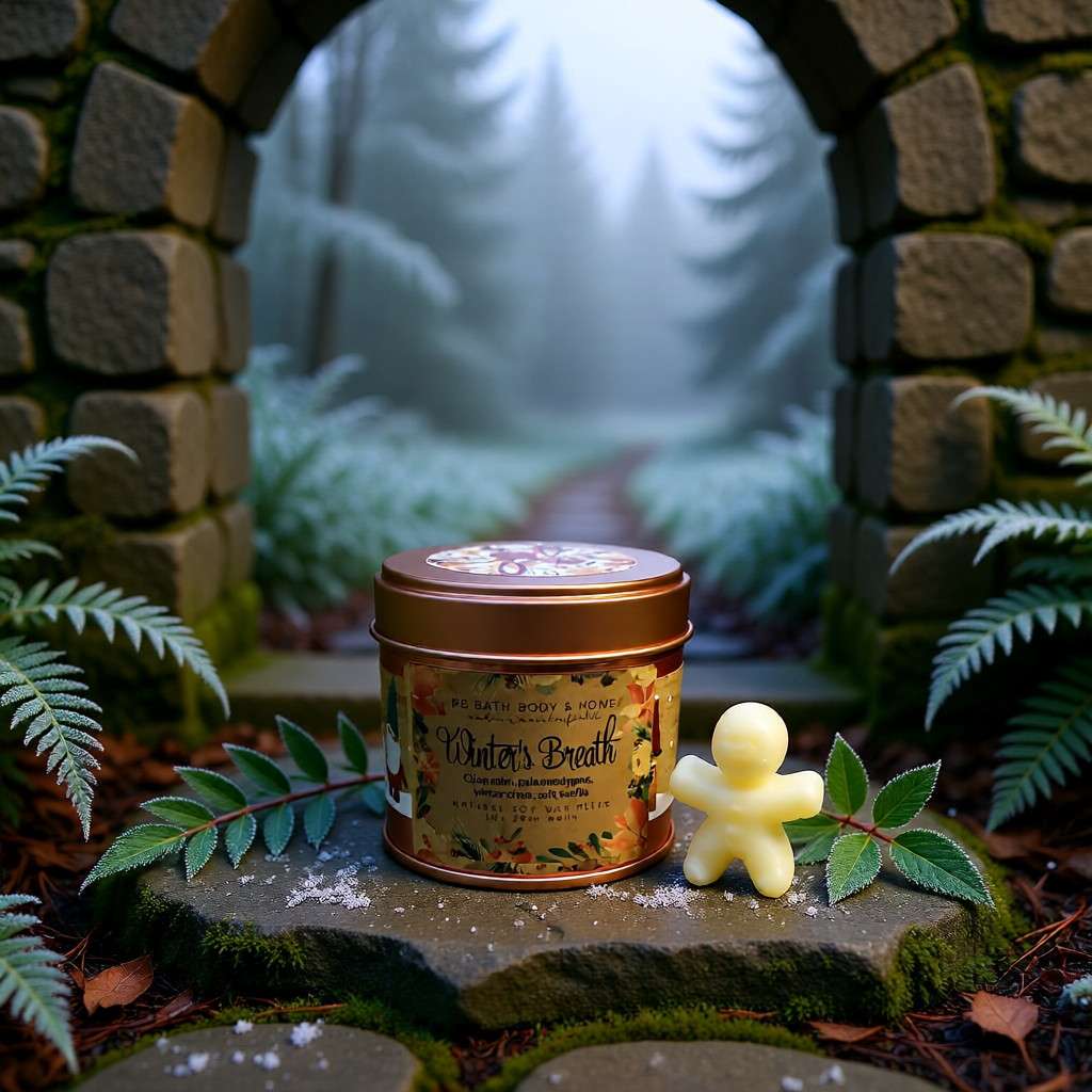 Winter's Breath Soy Wax Melt Gift Tin Posh Brats