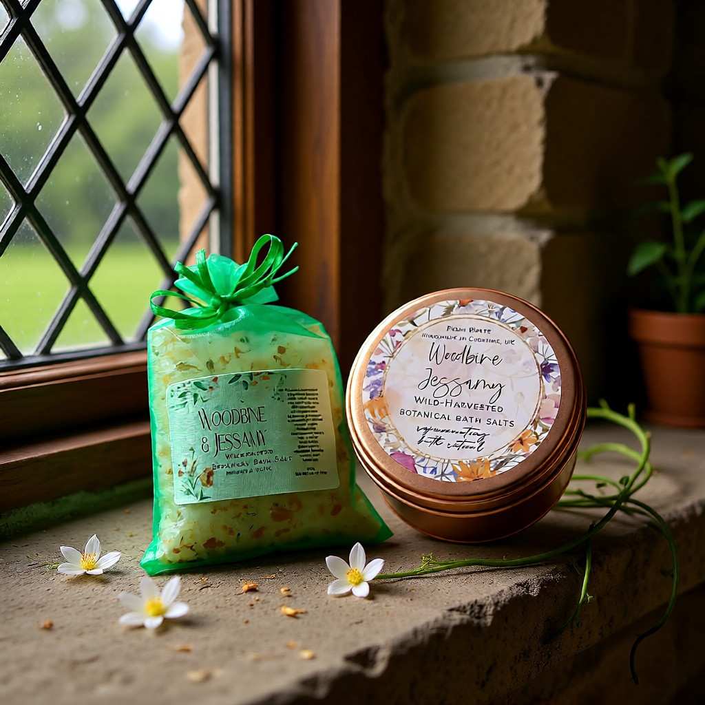 Woodbine Jessamy Botanical Bath Salt Posh Brats