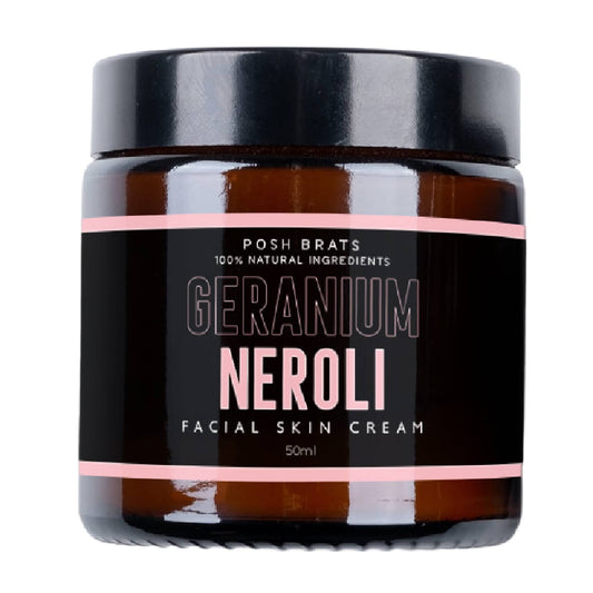 Geranium Neroli Skin Cream VEGAN | Organic All-Natural Posh Brats 