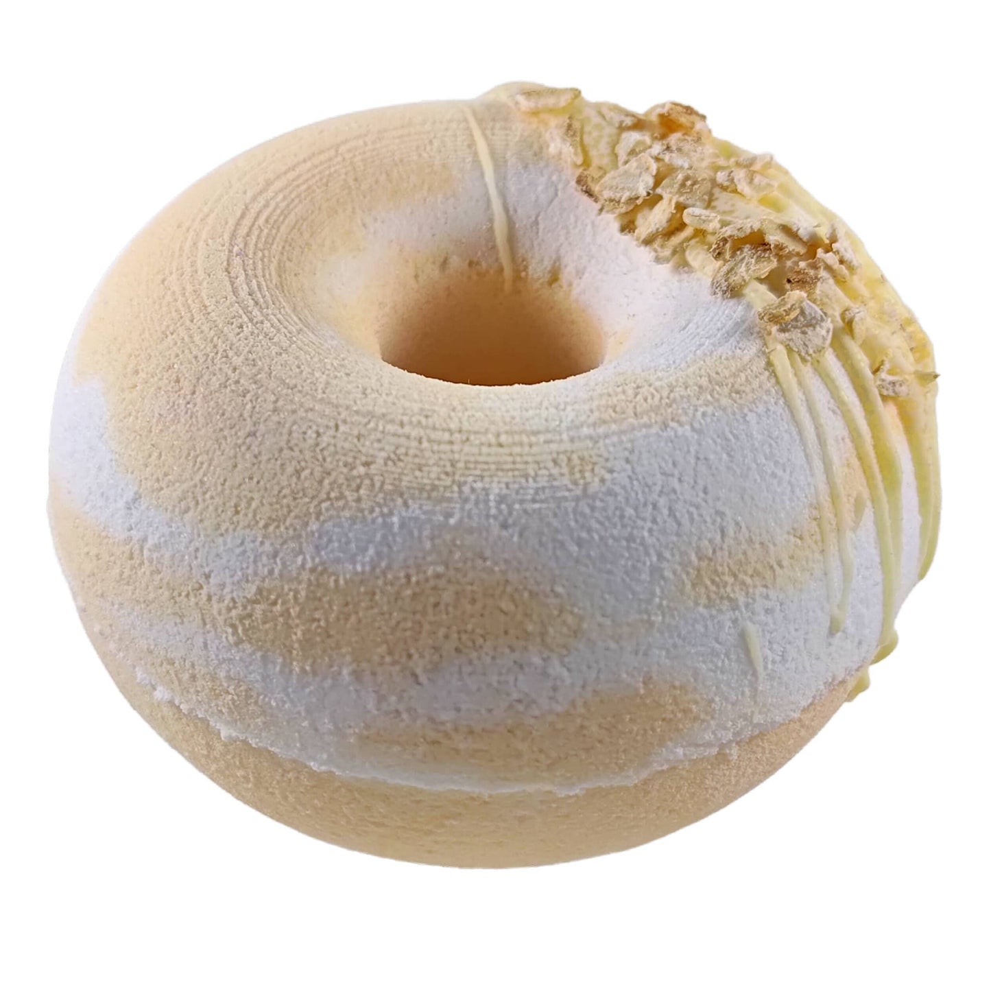 Honey Oatmeal Donut Fizzy Bath Bomb VEGAN