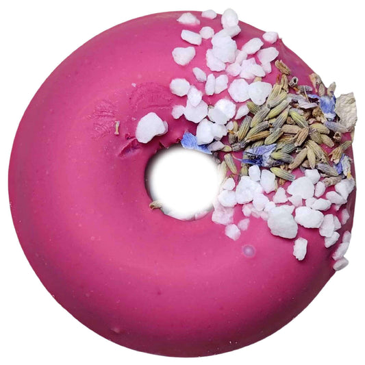 Lavender Sea Donut Bath Bomb VEGAN | Marine Floral