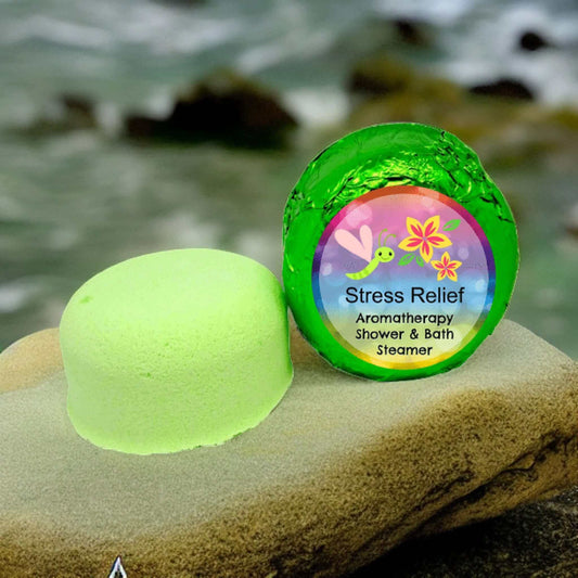 Stress Relief Aromatherapy Shower Steamer VEGAN Posh Brats 