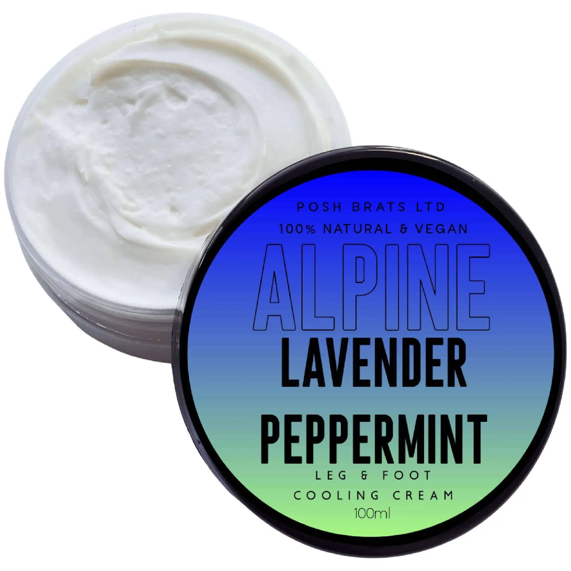 Alpine Lavender Peppermint Leg + Foot Cream VEGAN